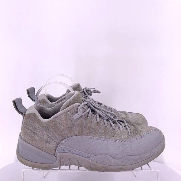 jordan 12 low wolf grey